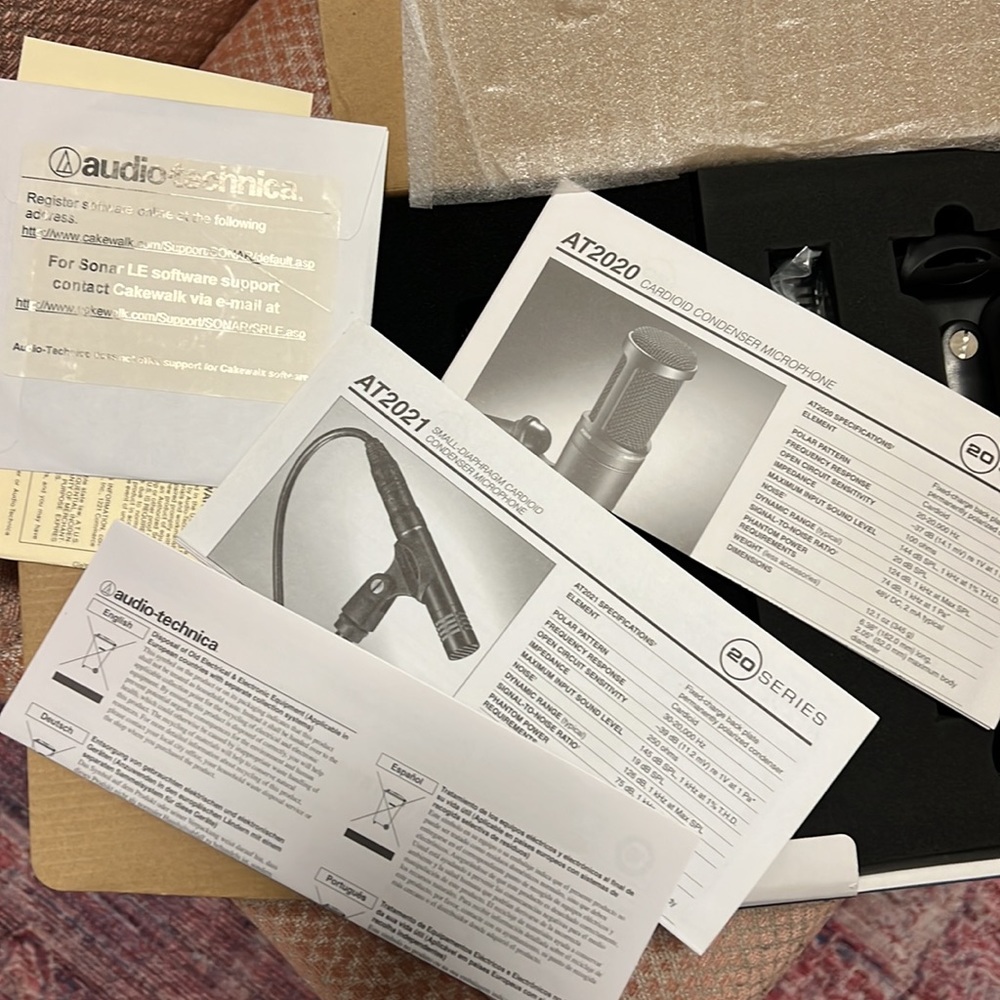 Audio-Technica Studio Pack *NWOT - Picture 3 of 7
